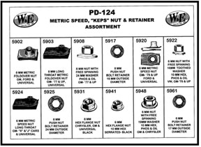 METRIC KEPS & SPEED NUT N BOLT