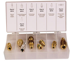 R134A MAIFOLD/HOSE ADAPTER SET