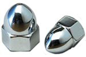 NUT ACORN 1/2-20 HIGH CROWN
