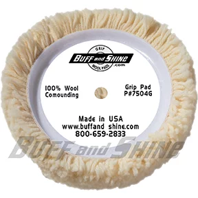 7.5" DIA 2" PILE HT BUFF PAD