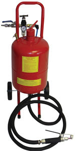 5 GALLON 40LB Abrasive Blaster
