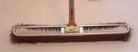 23" Broom Coarse Wood Handle
