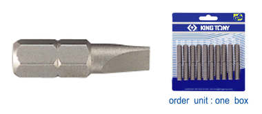 1/4 SLT BIT 8.0x1.2 25MML