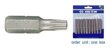 1/4 TORX TAM. RESIT. BIT T40 25MM