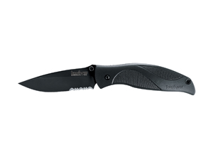 Blackout Serrated Knife