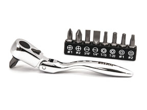 10PC MICRO FLEX BIT DRIVER