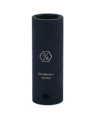 1/2" Drive 6 Point Deep Impact SAE Socket 1-1/16"