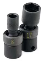 SK Hand Tool 32354 1/4-Inch Drive Swivel Metric Impact Socket, 5