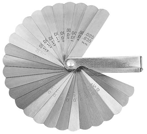 26 Blade Feeler Gauge 3x1/2