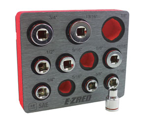 3/8" SAE Magnetic Socket Organizer Tray