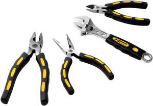 4 Piece Pliers and Adjustable