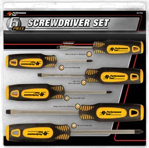 6 Piece Screwdriver Set