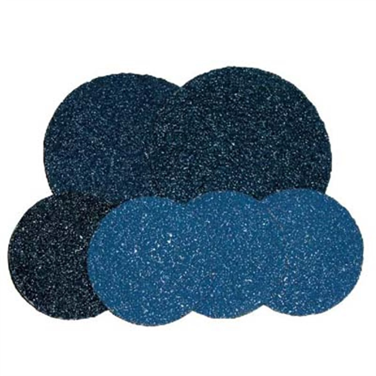 3"50 Grit Blue Zirconia Mini
