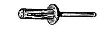 NYLON BLIND RIVET 5MM