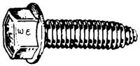 8MMX25MM BODY BOLT HX WSHR HD