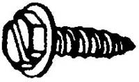Slotted Hex Washer Head #10 x