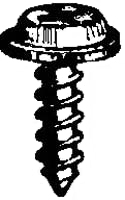 PHILLIPS POZIDRIVE SCREW