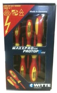 Protop II Insulated Screwdriver Set 5-Piece