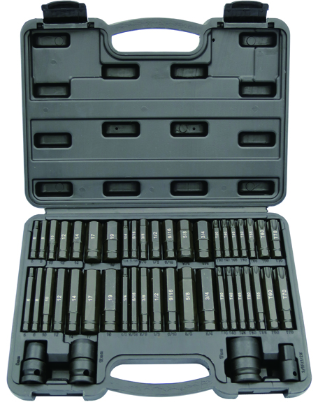 46PC IMPACT BIT SOCKET SET