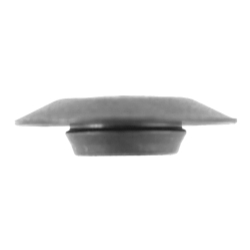 3/8"-FLUSH TYPE BLK PLASTIC