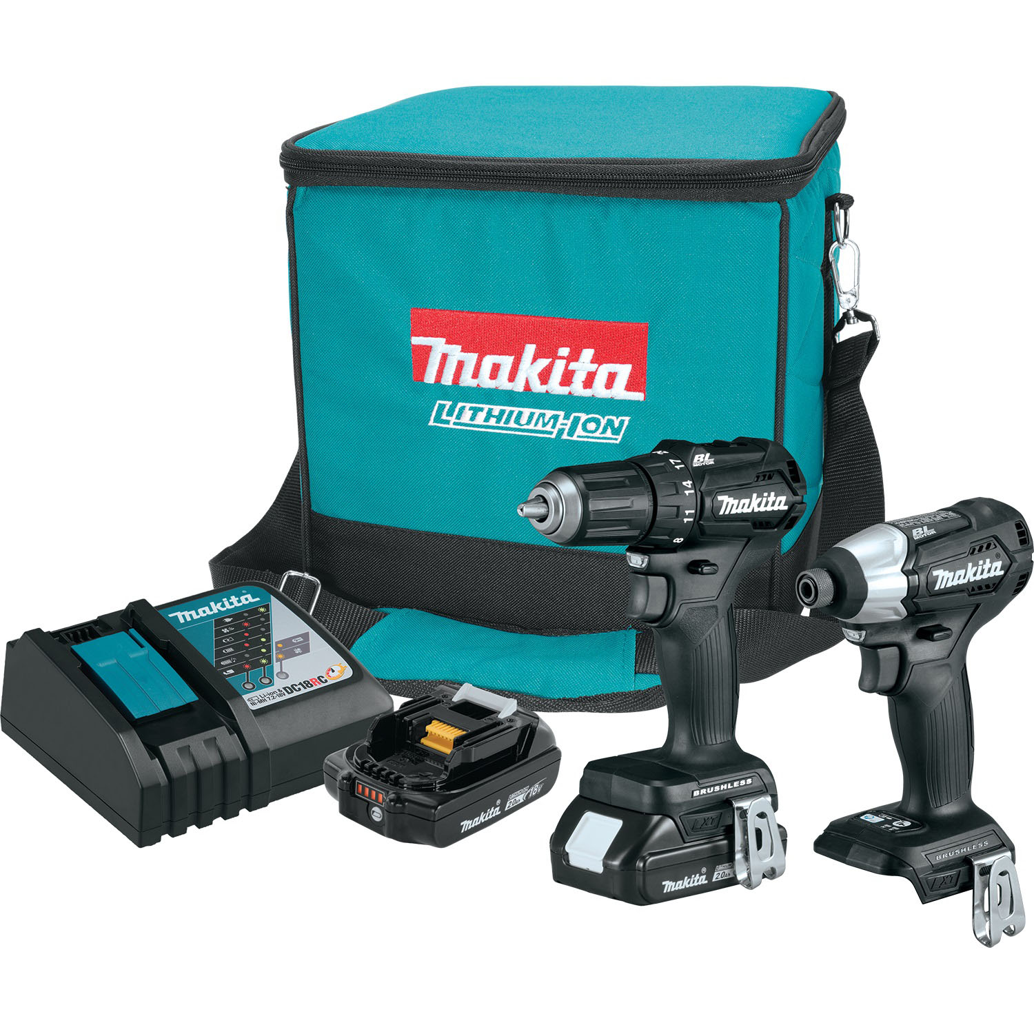 18V LXT Sub-Compact BL 2 Piece Combo Kit