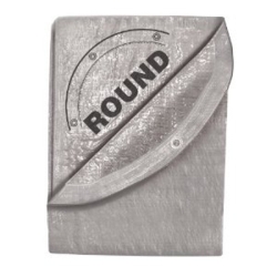 24' x 24' Silver Tarp - Round