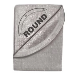 (image for) 24' x 24' Silver Tarp - Round