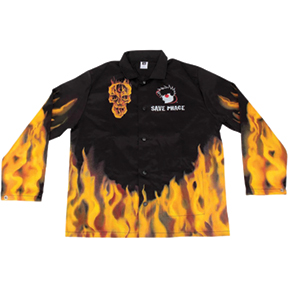 "Fired Up" welding jacket, size "XXL"