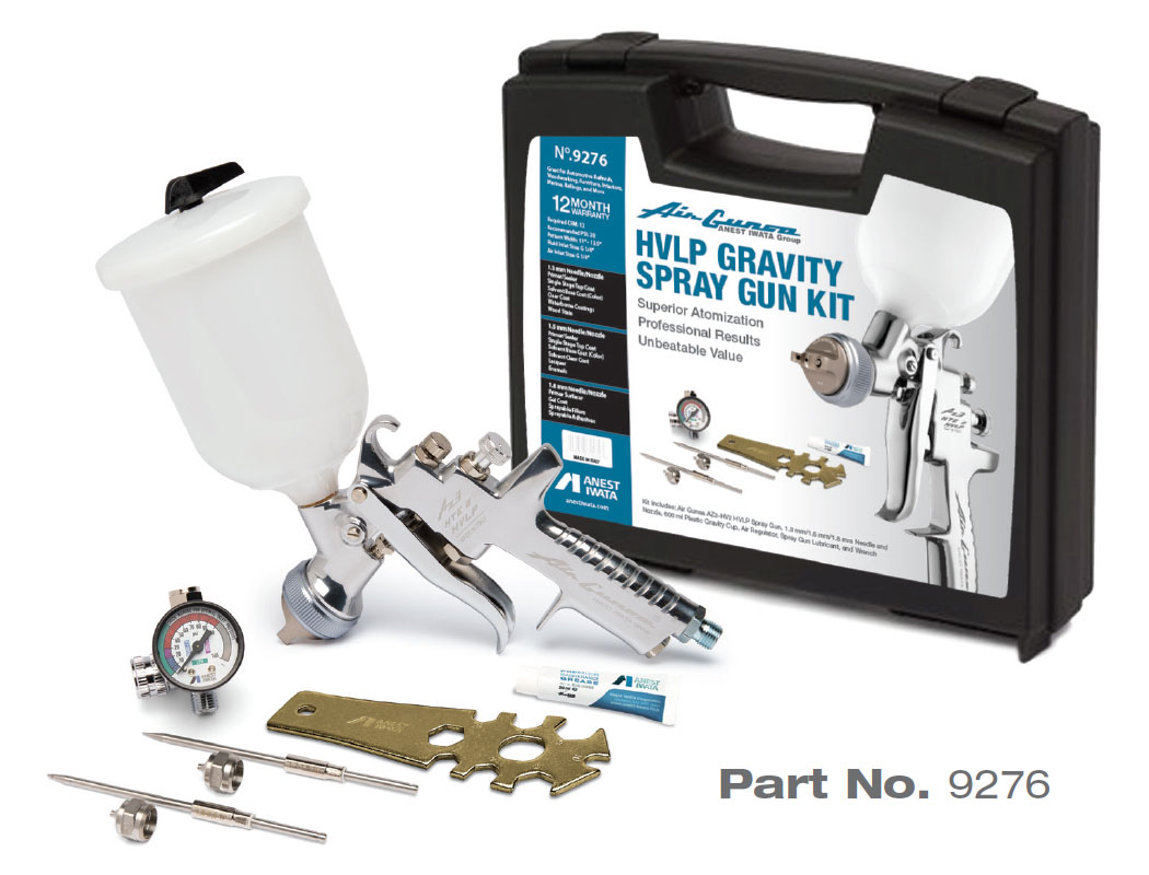 HVLP GRAVITY SPRAY GUN KIT