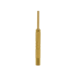 BRASS PUNCH PIN 1/8 X 1 X 4 ON .250 ROUND