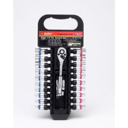 23pc 1/4" Dr Socket Set