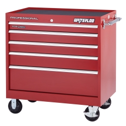40" 5 drawer Waterloo PRO HD Roller Cabinet