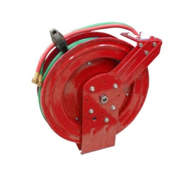 TWIN WELDING HOSE REEL, 50FT, 1/4", 300PSI