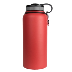 32oz Red Stainless Steel Water Bottle