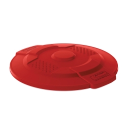 Suncast Commercial 20 Gal Utility Lid Red