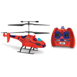Spiderman with Figure Marvel Helicopter