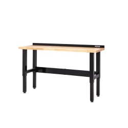 6 FOOT WORKBENCH WITH BUTCHER BLOCK SURFACE
