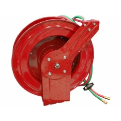 TWIN WELDING HOSE REEL, 75FT, 1/4", 300PSI
