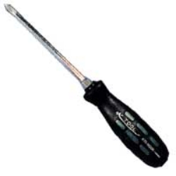 SCREWDRIVER SLOTTED 6IN. CARDED