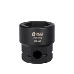 3/8" DR 6PT LOW PRO IMPACT SCKT WHEX SHANK 14MM