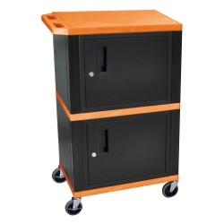 42 Tuffy A/V Cart Double Cabinet