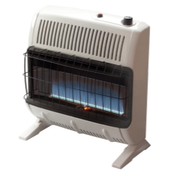 Vent-Free Blue Flame Gas Heat, 30K BTU, LP