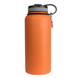 32oz Orange Stainless Steel Water Bottle