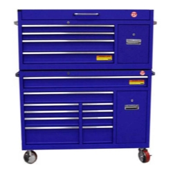 Deluxe 16 Drawer Tool Cabinet - Blue