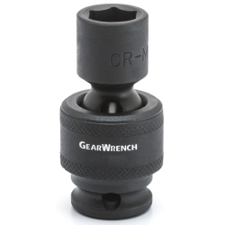 1/2" Drive 6 Point 1/2" Universal Impact Socket