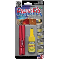 RapidFix UV blister pack. Flashlight & Adhesive
