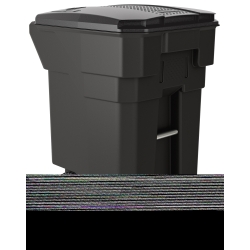 Suncast Commercial 50 Gal Resin Wheeled Trash Can