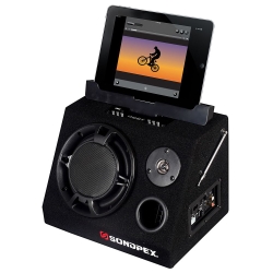 Sondpex Bluetooth Speaker System with Dock & FM Radio