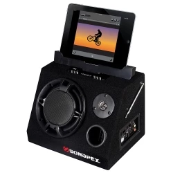 Sondpex Bluetooth Speaker System with Dock & FM Radio