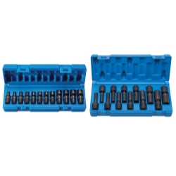 1/4" Drive 6pt 24pc STD and DPUniversal Metric Set
